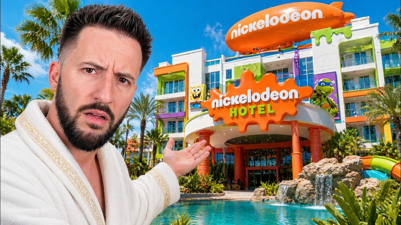 Fui al hotel de Nickelodeon y algo se sintió RARO...