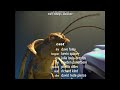 A Bug S Life 1998 End Credits Outtakes Scene Sound Effects Version