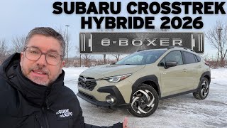 Combien coûte...la Subaru Crosstrek e-Boxer (hybride) 2026