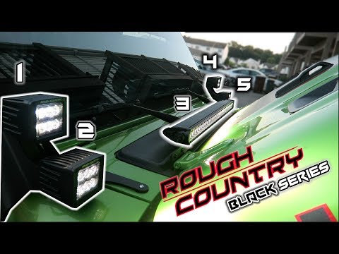 WHY We ONLY Use Rough Country Light Bars!! *Black Series*