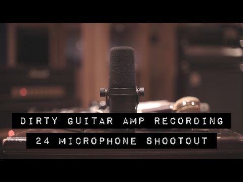 Dirty Guitar Recording Microphone Shootout | Traditional Mics
