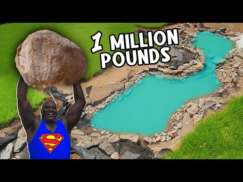 Moving 1,000,000 Pounds of Rock for SHAQ