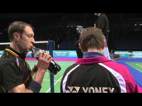 Badminton - Iztok Utrosa vs Misha Zilberman (MS, R32) - Scottish Open 2015