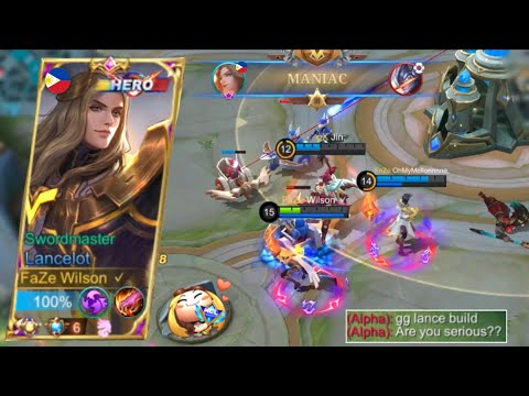 FIRST PICK LANCELOT IN MCL = AUTO MANIAC! 🔥 | TOP GLOBAL LANCELOT AGGRESSIVE MCL GAMEPLAY | MLBB