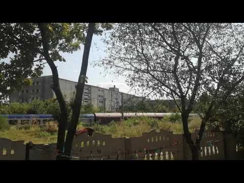 trenul ir 1751 trecând prin Râmnicul Sărat