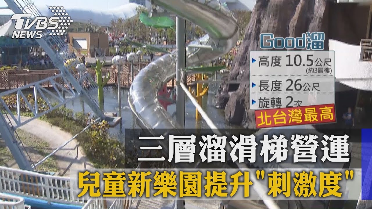 兒童新樂園提升刺激度　三層溜滑梯營運