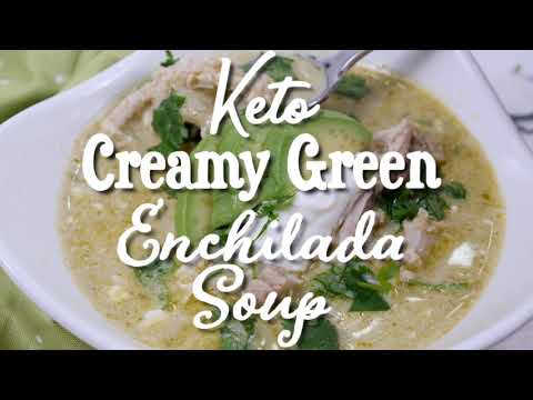 Creamy Green Enchilada Chicken Soup Recipe