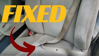 How to Fix Seatbelt - Car Accident