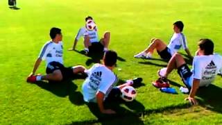 preview picture of video 'Trening Argentyny przed meczem z Polska / Argentina freestyle training'