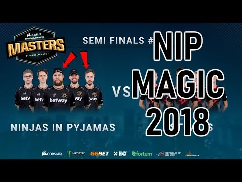 NiP MAGIC IN 2018! (NiP vs. Astralis Dreamhack Masters Stockholm 2018 Semifinal Highlights)