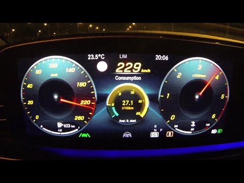 2021 Mercedes GLE Coupe 400d 0-229 km/h full acceleration