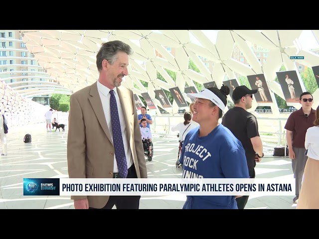 Фотовыставка о параспортсменах открылась в Астане