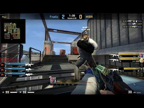Pov vsm (17/18) CS GO DEMO - VERTIGO - 4 MIBR VS 16 FNATIC (Flashpoint2 03/12/2020)