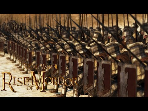 EREBOR DEFENDS DESERT FORTRESS! - Total War Rise of Mordor Multiplayer Siege