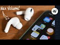 Tip How To Get Louder Volume From AirPods Or AirPods Pro