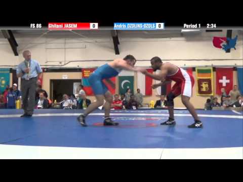 86 KG R16 - Ghilani Jasem (UAE) vs Andris Ozolins Ozols (LAT)