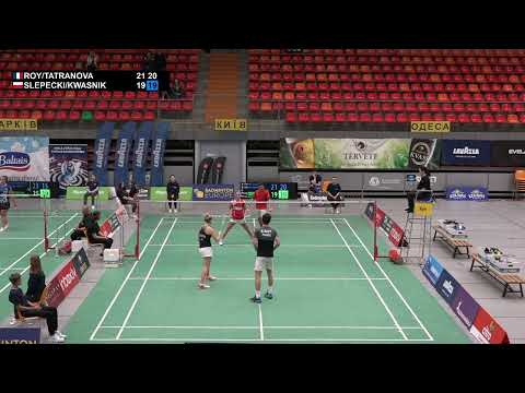 Match point - Roy / Tatranova vs Slepecki / Kwasnik - XD, SF - Latvia Int. 2022