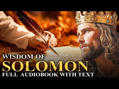 WISDOM OF SOLOMON 🌟 The Missing Book Of Solomon | Full Audiobook With Text (KJV)