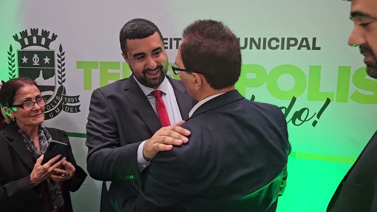 Cobertura da posse do Prefeito de Teresópolis