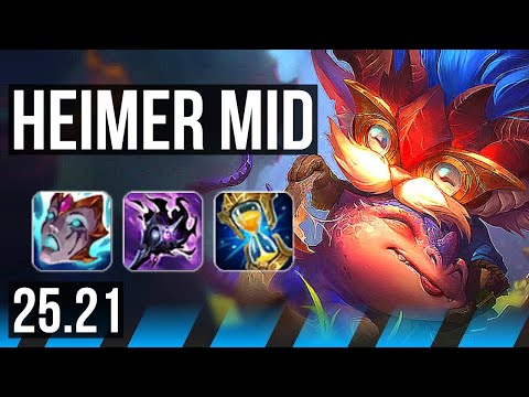 HEIMERDINGER vs FIZZ (MID) | NA Master | 25.21