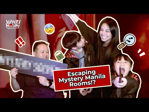 Can We Beat Mystery Manila's Escape Room? | A Happee Hour Challenge
