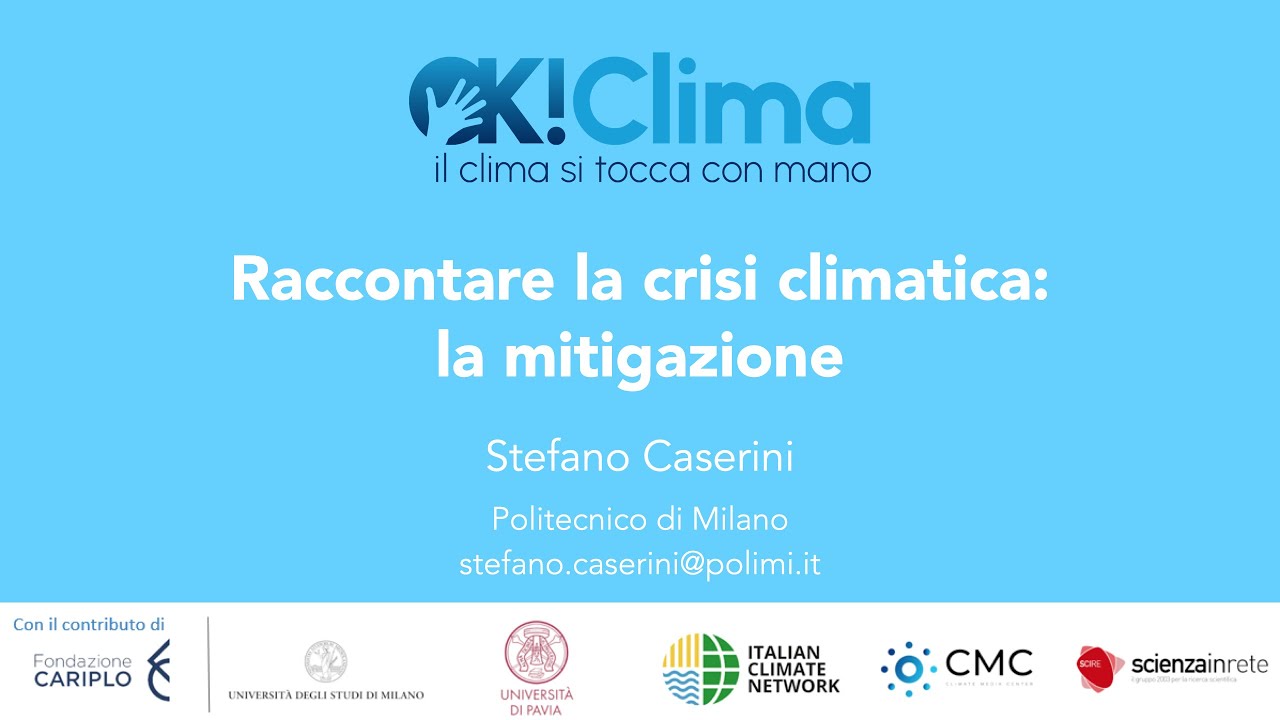 Raccontare la crisi climatica: la mitigazione