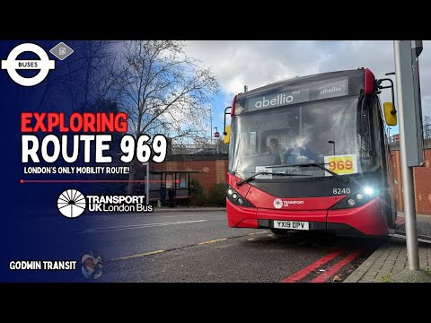 THIS is London’s ONLY Mobility Bus Route??! … Exploring Route 969!