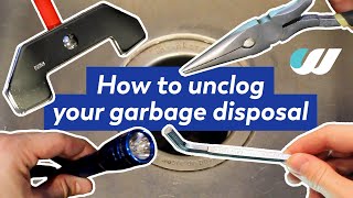How to Unclog Your Garbage Disposal: Three Methods 🔦 🧰 🔧