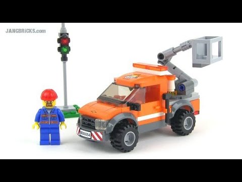 🔄 LEGO City 2014 Light Repair Truck review! 60054 re upload