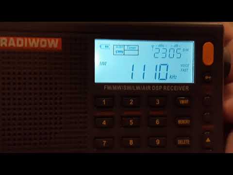 Sheridan, WY Nightime AM bandscan (Mediumwave)