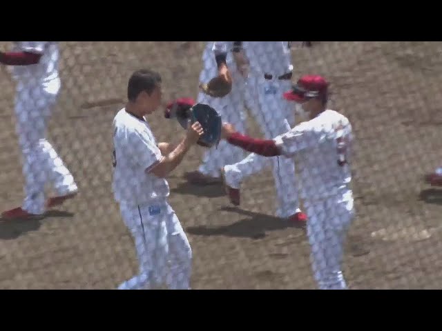 【ファーム】イーグルス・高田孝一 2者連続三振で先制のピンチを切り抜ける!! 2022年6月4日 東北楽天ゴールデンイーグルス 対 読売ジャイアンツ