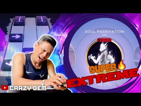 Soul Passivation -  X2H (SUPER EXTREME) | Playing extreme song with "3 fingers" style | Crazy Gem