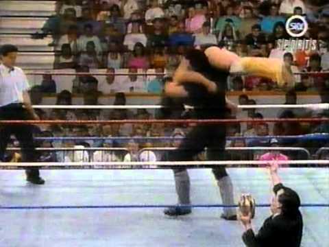 1991 08 03 Superstars   Undertaker vs Brian Jewel