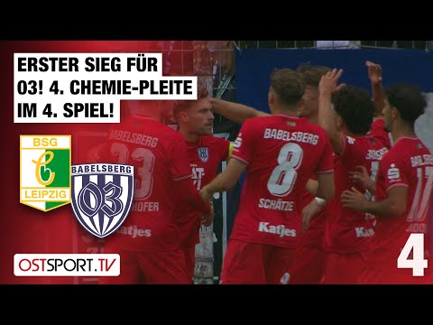 First win for 03! Chemie Leipzig's fourth defeat in four matches: Leipzig vs. Babelsberg | Region...