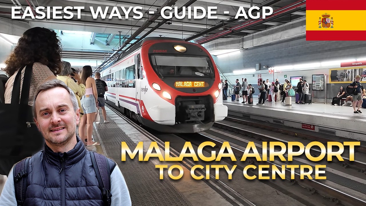 malaga airport transfers video
