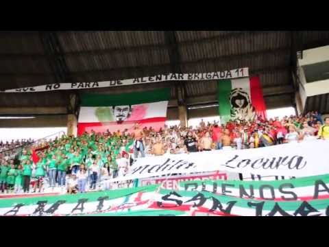 "Brigada 11. Aguante Locura y Pasión" Barra: Brigada 11 &bull; Club: Once Caldas