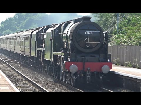 D213 (40013) + 46100 Royal Scot + 45231 The Sherwood Forester: The Bristol Forty - 1/7/21