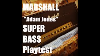 Video thumbnail for 1976 Marshall Super Bass "Adam Jones" Playtest by RubberDuck Tech