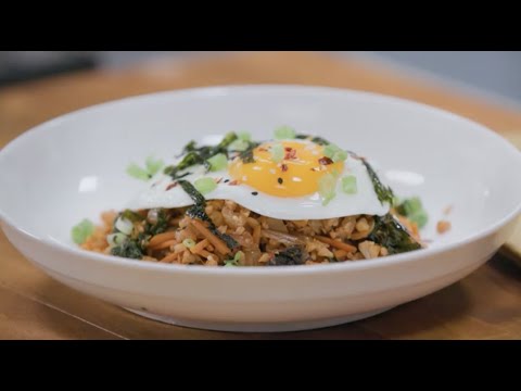 Low-Carb Kimchi Cauliflower Fried Rice Recipe