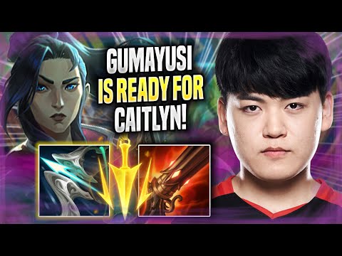 GUMAYUSI IS READY FOR CAITLYN! - T1 Gumayusi Plays Caitlyn ADC vs Jinx! | Season 2022