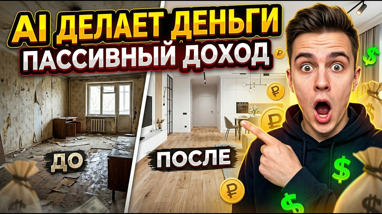 Я нашёл нишу, где AI зарабатывает деньги БЕЗ ТЕБЯ (ремонт / стройка / квартиры)