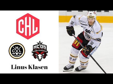 Linus Klasen Goal vs HC05 Banska Bystrica ● CHL 2018-2019