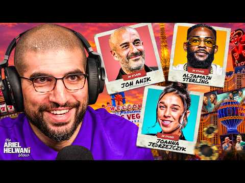 Video: LIVE FROM LAS VEGAS! Joanna Jędrzejczyk, Jon Anik, Aljamain Sterling ALL IN STUDIO | TAHS | 7/10/26