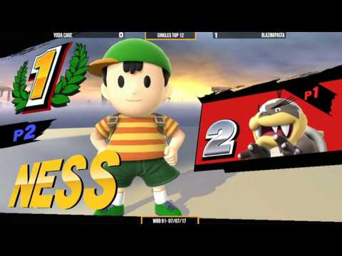 WBB #91 | BlazingPasta (Ness) vs Yoda Cage (Morton) - Winners Finals - Top 12 Smash 4 Singles