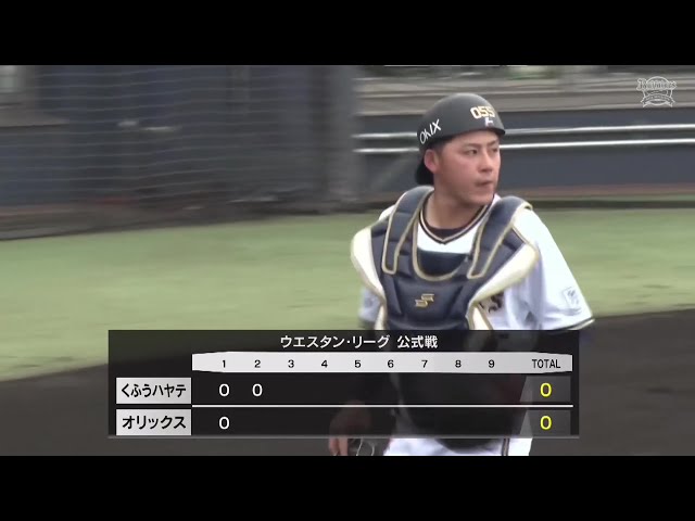 【ファーム】強肩発動!! バファローズ・田島光祐 ルーキーが安定したスローイングで盗塁阻止する!! 2025年4月2日 オリックス・バファローズ 対 くふうハヤテベンチャーズ静岡