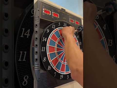 25 darts finish win in Cyber Match against level novice player Karella CB-50