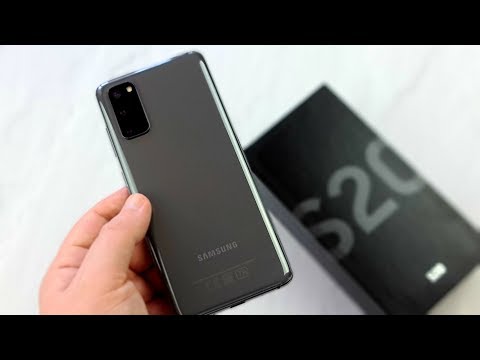 Смартфон Samsung Galaxy S20 8/128Gb красный - Видео