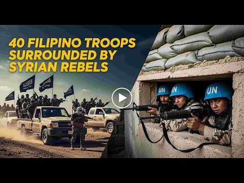 40 Filipino Soldiers Trapped by Syrian Rebels in the Golan Heights