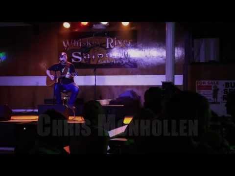 Chris Monhollen performs at the Whiskey River Saloon