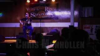 Chris Monhollen performs at the Whiskey River Saloon